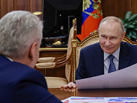 Владимир Путин назвал отличной динамику экономического роста Москвы