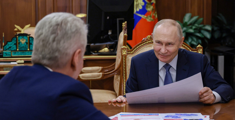 Владимир Путин назвал отличной динамику экономического роста Москвы