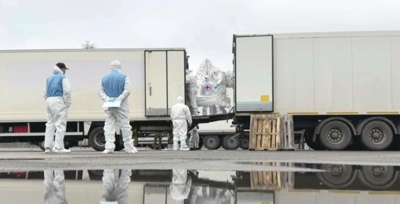 Россия и Украина провели обмен телами погибших военных