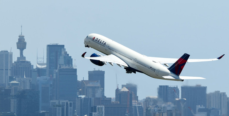 В США 25 человек пострадали из-за турбулентности на рейсе Delta Air Lines