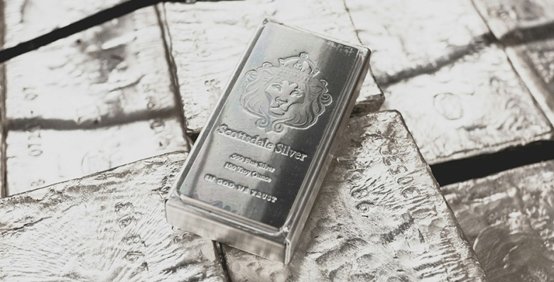 Биржевая цена за тройскую унцию серебра впервые в истории превысила $100