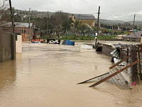 В Махачкале введен режим чрезвычайной ситуации из-за подтоплений
