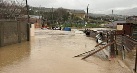 В Махачкале введен режим чрезвычайной ситуации из-за подтоплений