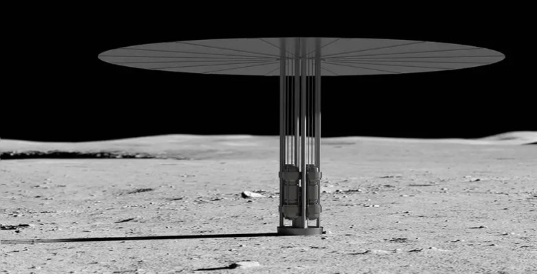 Атомная сторона Луны