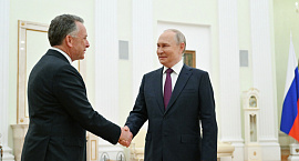 В Кремле началась встреча Владимира Путина со Стивом Уиткоффом