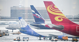 В московских аэропортах ограничили полеты