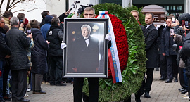 В Москве простились с телеведущим Юрием Николаевым